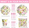 Summer Lemon Party Decorations Tableware, Party Supplies, Plate, Napkin, Cup, Cutlery, Summer Pink Lemon